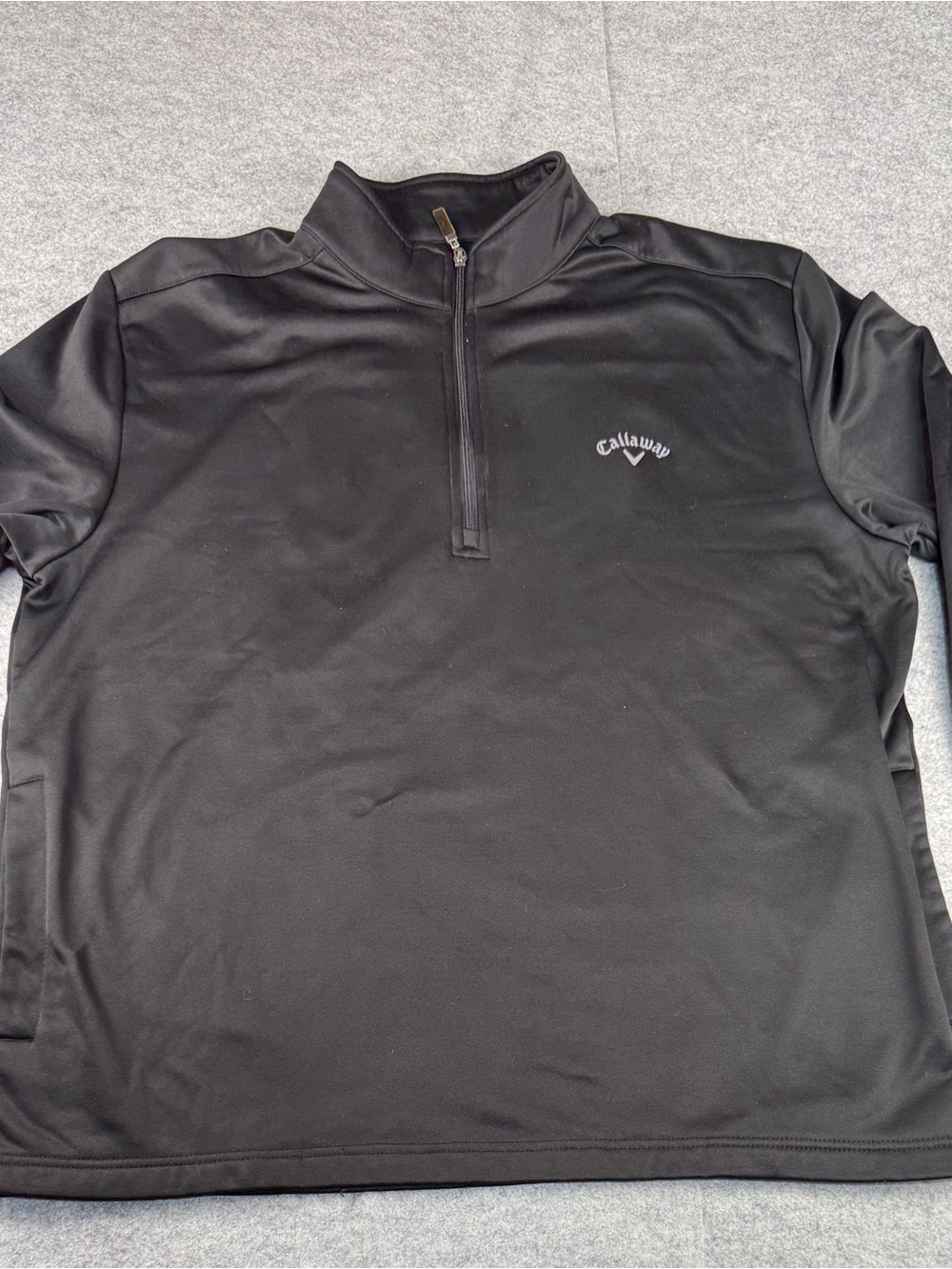 Callaway Black Fleece Lined Golf Quarter Zip XL